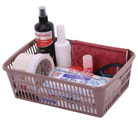 Корзинка пластик 30*19,5*9,5см 4333200/35